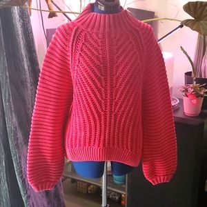 Free People Candy Blossom Sweater Large